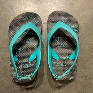 3/$15! Old Navy Dinosaur Flip Flop Sandals with Adjustable Ankle Straps